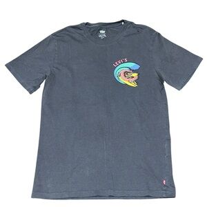 🔵Levi’s Men’s Dragon Surfer Graphic Shirt Size S